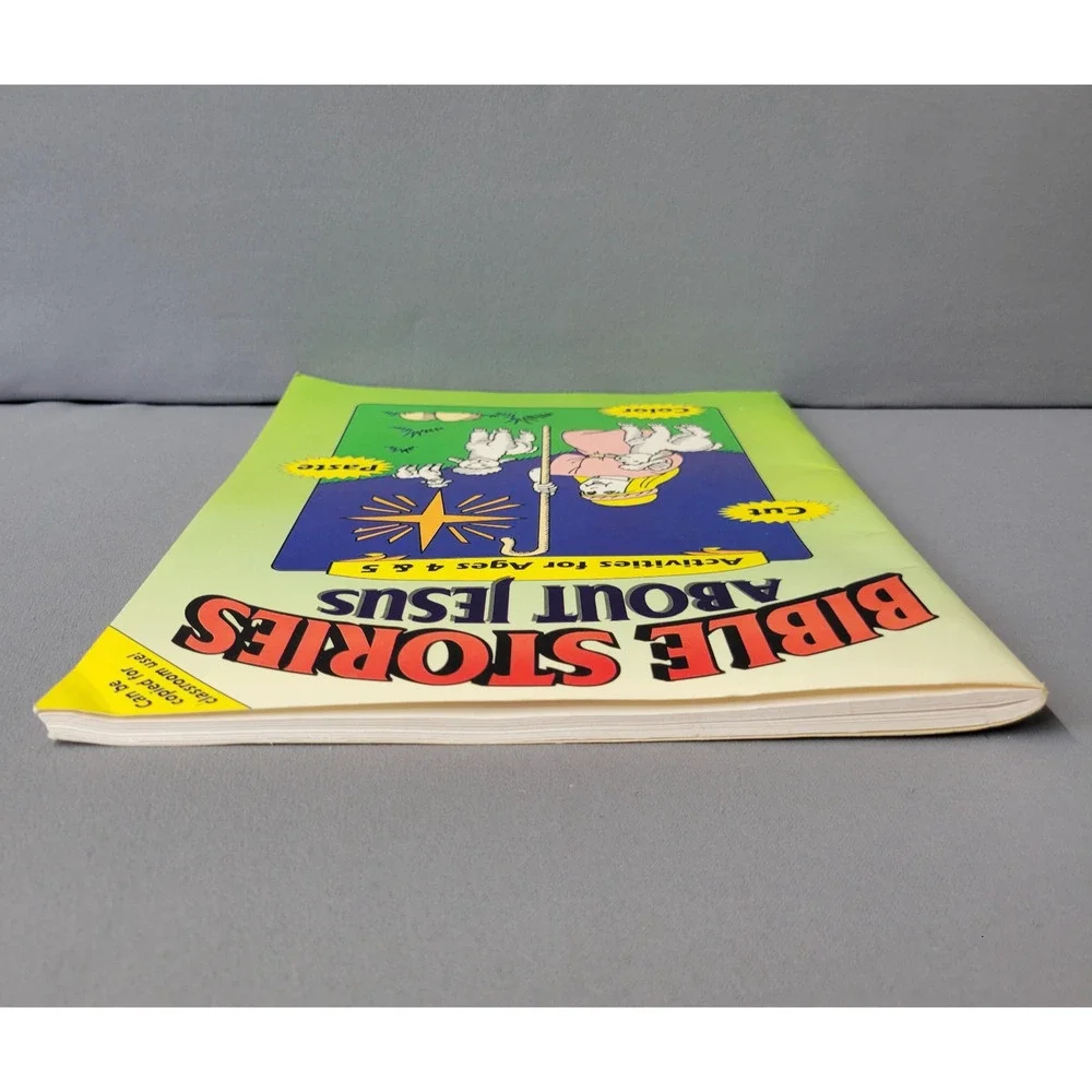 Bible Stories about Jesus Activities Book by Darlene Hoffa 1995 Paperback Kids - Picture 8 of 16